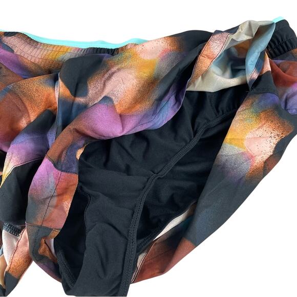 Fabletics Womens Breathe Run Shorts Sz XXL Multicolor Running Jogging CrossFit - Picture 4 of 5